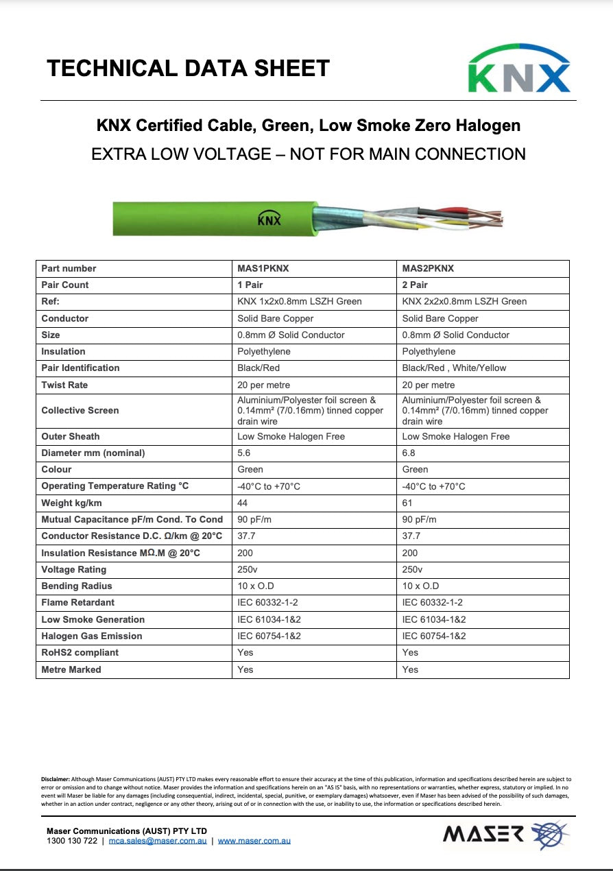 CONSONBUS Cable 100m